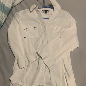 White button shirt